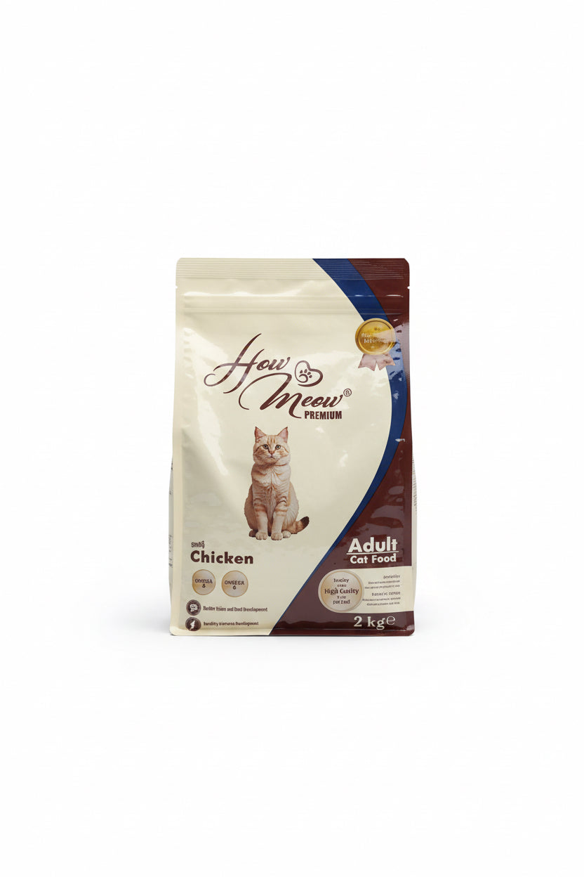 HowMeow Chicken Cat Food 2kg